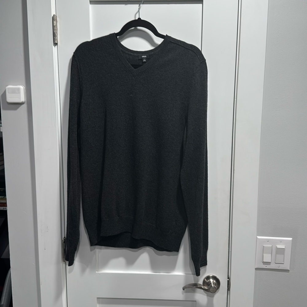 Vince Cashmere V-neck Sweater